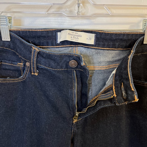 Abercrombie & Fitch Dark Wash Flare Jeans - Picture 4 of 6